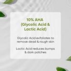 mCaffeine 10% AHA - Glycolic Acid & Lactic Acid Body Wash | Body Wash Shower Gel for Dark Spots & Dark Patches | Helps Improve Rough, Bumpy & Strawberry Skin | For Men & Women - 200ml - Fast Shipping to USA & Canada - Image 4