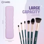 MARS Boring Silicone Brush Holder | Magnetic Anti-Fall Out | Ergonomic Grip | Portable & Travel Friendly | Soft Silicone Makeup Tools Organizer | Easy to Clean - Fast Shipping to USA & Canada - Image 7