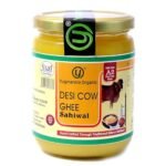 Yugmantra Organic Foods -100 % Natural Pure & Fresh Danedar A2 Milk Sahiwal Desi Cow Ghee 500 Ml | Bilona Method | Lab Tested | Desi Ghee | Highly Nutritious | Boost Immunity & Energy - Fast Shipping to USA & Canada