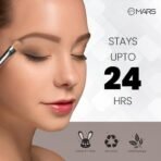 MARS 2-In-1 Hue Gel Matte Eyeliner | Waterproof & Smudgeproof Formula | Stay Upto 24 Hours | Comes With 2 Brush Set (6.0 Gm) (Black & Brown) - Fast Shipping to USA & Canada - Image 5