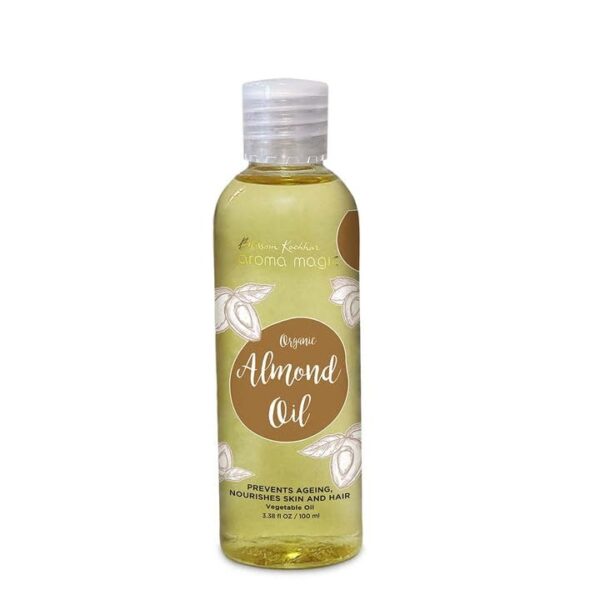 Aroma Magic Organic Almond Oil, 100ml - Fast Shipping to USA & Canada