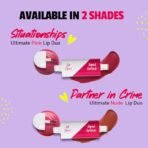MyGlamm POPxo Liquid Lipstick & Lip Gloss Kit - Situationships (Pink) | Lip Gloss & Lipstick Combo for Women| Twisting Heart Shape | Long Lasting Matte Liquid Lipstick | Hi-Shine Lip Gloss |2.5ml each - Fast Shipping to USA & Canada - Image 6