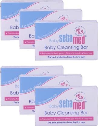 SebaMed White Soap (6 X 100 G), 600 Grams - Fast Shipping to USA & Canada