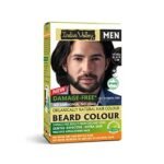 INDUS VALLEY Natural Damage Free Beard Hair Color,Black (100g) - Fast Shipping to USA & Canada