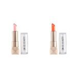 Swiss Beauty glitter Color Changegel Lipstick, Pink-01, 3.6g & Swiss Beauty glitter Color Changegel Lipstick, Red-03, 3.6g - Fast Shipping to USA & Canada