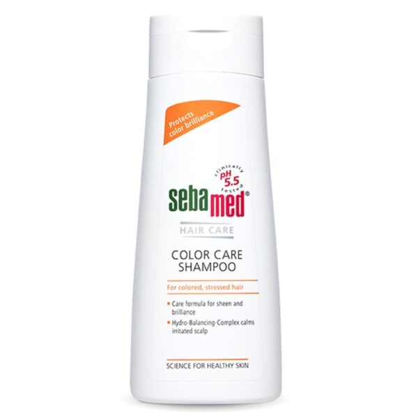 SebaMed Color Care Shampoo|Ph5.5 I Protects Shine & Color Brilliance|Repairs Damage Due To Hair Colouring|Care Complex + Uv Filter|Dermatologically & Clinically Tested|Sls & Parabens Free|200 Ml - Fast Shipping to USA & Canada