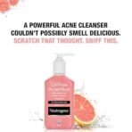 Neutrogena Oil Free Acne Wash | Pink Grapefruit | Deep Cleansing Face Wash with Salicylic Acid | Alcohol Free, Non Comedogenic & Dermatologically Tested | For Oily Acne Prone Skin | 175ml - Fast Shipping to USA & Canada - Image 4