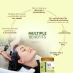 INDUS VALLEY 100% Organic Deep Nourishing Hair Ultima Spa For Dull and Damage Hair Treatment -175ml - Fast Shipping to USA & Canada - Image 6