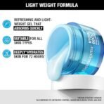 Neutrogena Hydro Boost Hyaluronic Acid Face Moisturizer 50ml | 24 hours long lasting Hydration | Oil free non sticky light water gel fast absorbing| Daily use | All Skin Types | For Men & Women 50g - Fast Shipping to USA & Canada - Image 7