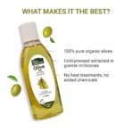INDUS VALLEY 100% Organic Olive Oil Massage Oil & Growout Hair Oil (100ml+100ml= 200ml) - Fast Shipping to USA & Canada - Image 7