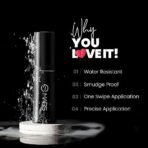 MARS Hyper Smooth Water Resistant Eyeliner | Long Lasting | Smudge Proof | One Swipe Precise Application Eye Liner For Women | 10 Gm - Cream, Matte - Fast Shipping to USA & Canada - Image 4