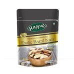 Happilo Premium International Exotic Brazil Nuts 150g Amazon/Brazilian Nut without Shell, 150 g (Pack of 1) & Happilo 100% Natural Premium California Almonds 200 g - Fast Shipping to USA & Canada - Image 3