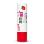 Sebamed Lip defense 4.8gm, Strawberry | SPF 30 |Tinted Lip balm for Dry & Chapped lips with natual oil & Vitamin E | UV protection | Dermatologically tested - Fast Shipping to USA & Canada