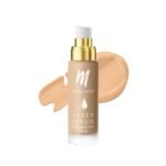MyGlamm Super Serum Foundation - 202W Sunny, Light Coverage, Matte Finish For All Skin | Liquid Foundation With Hyaluronic Acid | 8 Hr+ Long Lasting & Hydrating Foundation With Spf 30-33 Gm - Fast Shipping to USA & Canada