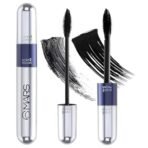 mars super premium Double Trouble Volumizing and Lengthening Mascara | 2-in-1 Mascara for Women | Long Lasting (15 ml) (Black)-SH7711 - Fast Shipping to USA & Canada - Image 2