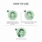 INDUS VALLEY Organic Ayurveda Fresh Aloe Vera & Cucumber Water Pore Tightening Skin Toner - (250ml) - Fast Shipping to USA & Canada - Image 6