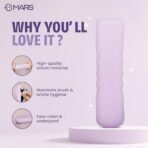 MARS Boring Silicone Brush Holder | Magnetic Anti-Fall Out | Ergonomic Grip | Portable & Travel Friendly | Soft Silicone Makeup Tools Organizer | Easy to Clean - Fast Shipping to USA & Canada - Image 4