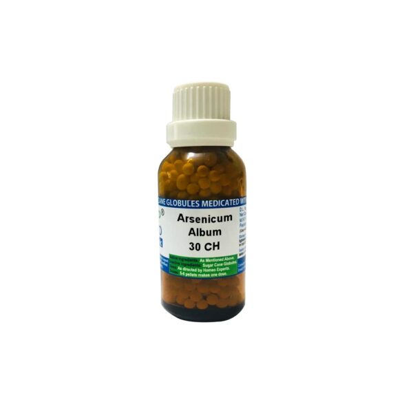 Shophomeo Arsenicum Album 30CH || Homeopathic Diluted Globules, 30 Grams