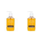 Neutrogena Oil Free Acne Wash | Deep Cleansing Face Wash with Salicylic Acid | Hydrating, Alcohol Free, Non Comedogenic & Dermatologically Tested | For Oily Acne Prone Skin | 175ml (Pack of 2) - Fast Shipping to USA & Canada