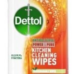 Dettol Power & Pure Kitchen Cleaning Wipes 70's - Fast Shipping to USA & Canada