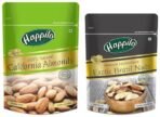 Happilo Premium International Exotic Brazil Nuts 150g Amazon/Brazilian Nut without Shell, 150 g (Pack of 1) & Happilo 100% Natural Premium California Almonds 200 g - Fast Shipping to USA & Canada - Image 2