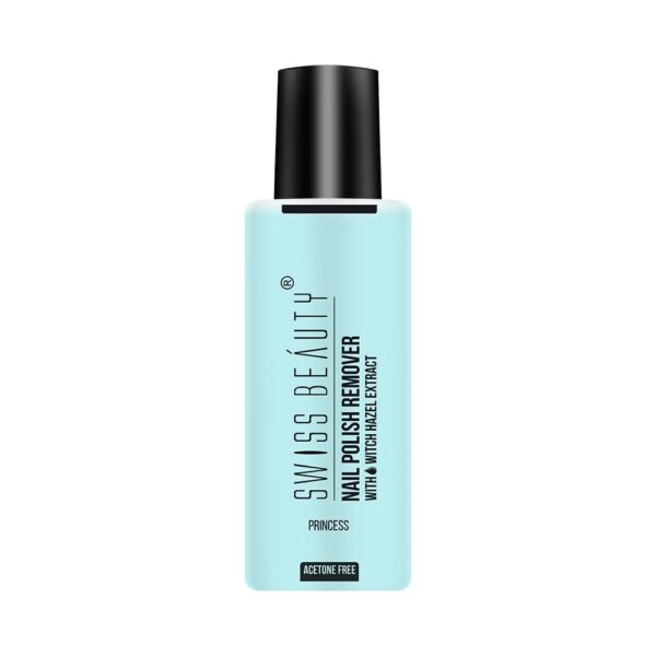 SWISS BEAUTY Nail Polish Remover with & Witch Hazel Extract, Princess, 110 ml - Fast Shipping to USA & Canada