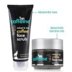mCaffeine Tan Removal Kit with Face Scrub & Face Mask | Sunday Routine For Face Clean - Up | For Men & Women | Combo for All Skin Types | Pack of 2 - Fast Shipping to USA & Canada - Image 3