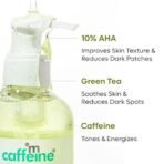 mCaffeine 10% AHA - Glycolic Acid & Lactic Acid Body Wash | Body Wash Shower Gel for Dark Spots & Dark Patches | Helps Improve Rough, Bumpy & Strawberry Skin | For Men & Women - 200ml - Fast Shipping to USA & Canada - Image 5
