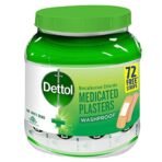 Dettol Medicated Plaster for Antiseptic and First Aid, Waterproof (Jar of 172 plasters) - Fast Shipping to USA & Canada - Image 2