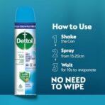 Dettol Multi-Surface Disinfectant Sanitizer Spray Bottle, 225ml-Pack of 3 (Spring Blossom) - Fast Shipping to USA & Canada - Image 6