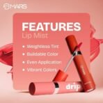 MARS Lip Mist for Women (4.5 ml) (06-Cocoa Drip) | Dual Function | Buildable Color | Glossy Finish | Long-Lasting | Hydration | Light-Weight Formula | Non-Patchy Reapplication - Fast Shipping to USA & Canada - Image 5