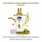Indus Valley Bio Organic Pure Extra Virgin Olive 100% Organic and Cold-press, Massage Oil for Skin & Hair Care - (200ml) - Fast Shipping to USA & Canada - Image 4