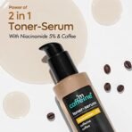 mcaffeine 5% Niacinamide 2 In 1 Toner-Serum With Coffee For Pore Refining|Fades Blemishes, Tightens & Cleanses Pores|24 Hrs Hydration|Lightweight Face Toner For Women & Men - 150 Ml, Pack of 1 - Fast Shipping to USA & Canada - Image 3