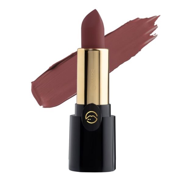 MARS Plush Velvet Matte Lipstick for Women | Smooth Glide | One Swipe Pigmention | Non-Drying Creamy Formula | Rich and Vibrant Color | 3.2 gm | (24-LS15-Fiesty Plum) 24-FIESTY - Fast Shipping to USA & Canada