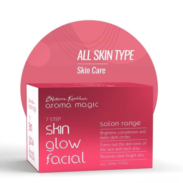 Aroma Magic Skin Glow Facial Kit, (Salon Range) 7 Step - Fast Shipping to USA & Canada