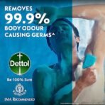 Dettol Icy Cool Bathing Soap Bar With 2x Menthol (600gm), 125gm + 20% Extra Free, Pack of 4 - Fast Shipping to USA & Canada - Image 4