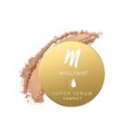 MyGlamm Super Serum Compact - 202W Latte, 9g | Infused With Hyaluronic Acid & Vitamin E | Matte Finish Compact Powder | All Skin Types - Fast Shipping to USA & Canada