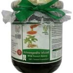 Yugmantra Organic Foods -100 % Pure Raw Natural Unprocessed Ashwagandha Infused Forest Honey 650 GMS !! Immunity Booster !! in Glass Bottles (Ashwagandha 650 GMS) - Fast Shipping to USA & Canada