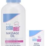 Sebamed Baby Massage Oil, 150ml & Baby Lotion, 100ml Combo - Fast Shipping to USA & Canada
