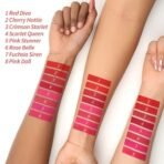 MyGlamm Ultimatte Long Stay Matte Liquid Lipstick - Berry Charmer (Wine) | Long Lasting Lipsticks for Women with 8hr Stay | No-Smudge & Waterproof | Intense Colour | Moisturising Formula | 2.5ml - Fast Shipping to USA & Canada - Image 6