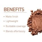 MyGlamm HD Bronzer Duo- Cinnamon| Teracotta, 9 g | (Bronze) Sculpt & Define | Matte Finish Bronzer Powder - Fast Shipping to USA & Canada - Image 4