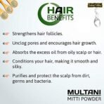 INDUS VALLEY Bio Organic Multani Mitti Powder for Face and Hair - (Jumbo Pack 1Kg) - Fast Shipping to USA & Canada - Image 6