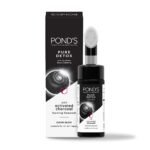 Pond's Pure Detox Foaming Brush Facewash for Clear Glow, Gentle Exfoliation, Deep Clean, All Skin Types, 150 ml - Fast Shipping to USA & Canada
