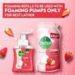 Dettol Foaming Handwash Refill - Strawberry, 700ml (Pack of 2)| Rich Foam | Moisturizing Hand Wash | Soft on Hands - Fast Shipping to USA & Canada - Image 3