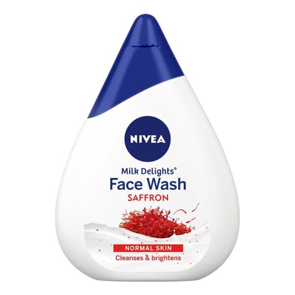 NIVEA Milk Delights Face Wash Precious Saffron For Normal Skin Skin 50ml, 50 ml - Fast Shipping to USA & Canada