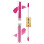 Swiss Beauty Select Do The Duet Lipstick | Matte Liquid Lipstick + Tinted Gloss | Infused with Vitamin E and Jojoba Oil | Shade-Lady Pink, 3ml | - Fast Shipping to USA & Canada