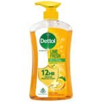 Dettol Body Wash and Shower Gel for Women and Men, Lime Fresh - 500ml | Soap-Free Bodywash | 12h Odour Protection - Fast Shipping to USA & Canada