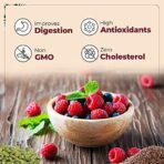 Happilo Premium Roasted Pumpkin Seeds for Eating 200g, Lightly Salted for Healthy Diet, Immunity Booster and Fiber Rich Superfood & Premium International Whole Seeds & Berries Pouch, 200 g - Fast Shipping to USA & Canada - Image 7