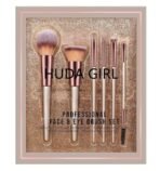 Huda Girl Premium Makeup Brush Set, Professional Beauty Makeup Brushes for Eye & Face (Pack of 6) - Fast Shipping to USA & Canada - Image 2