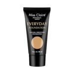 Miss Claire Professional Makeup Everyday Foundation For Acne Prone Skin Type Natural Weightless Full Coverage Foundation 30Ml Cream (Be-05 Beige) - Fast Shipping to USA & Canada